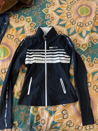 Veste de sport Diesel Sport noir blanc taille M bon état