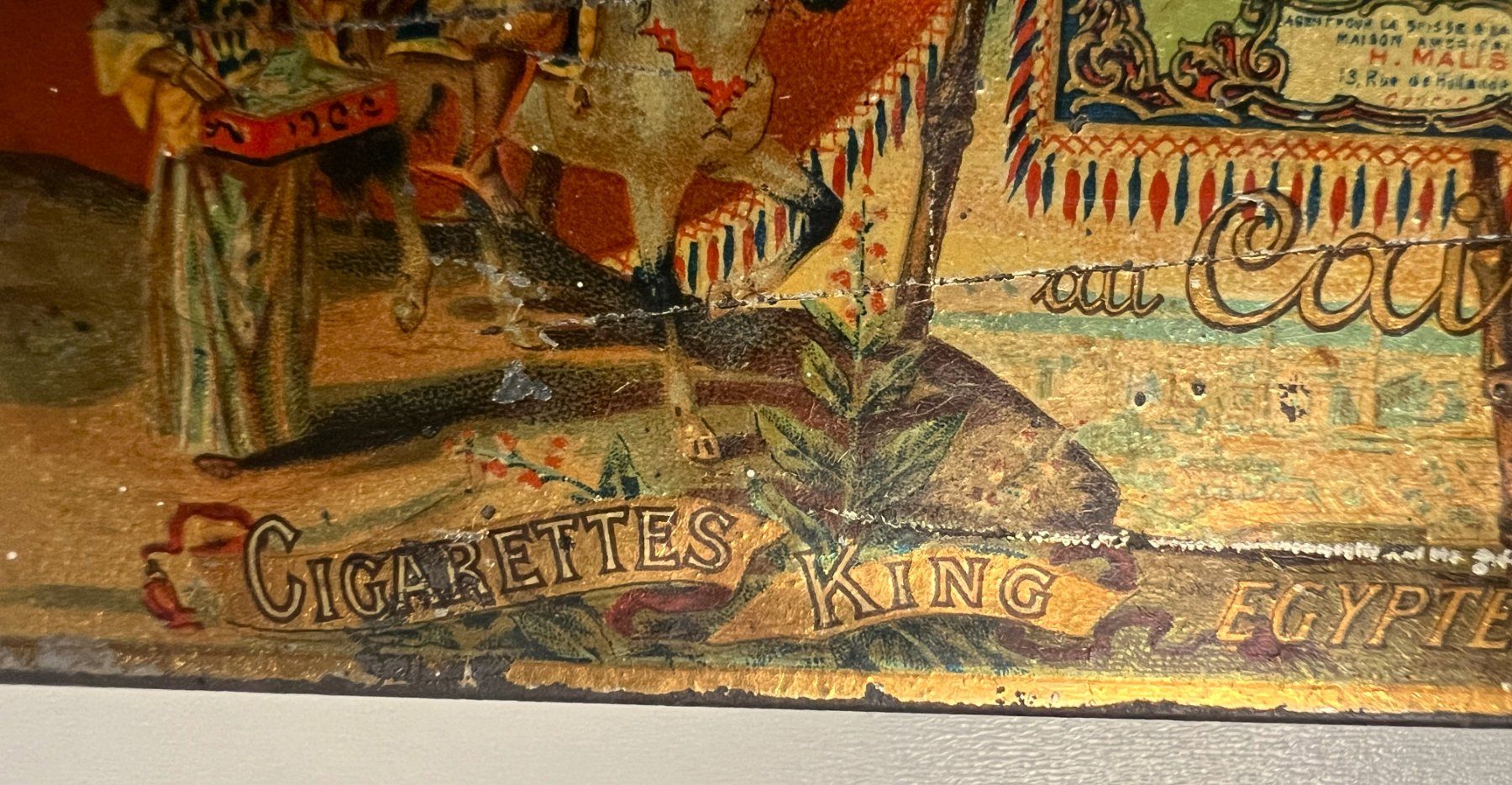Dosen: antike orient. Zigarettendose Nestor Gianaclis King, Caire – Gebraucht aus Rothrist von Brandystar 6