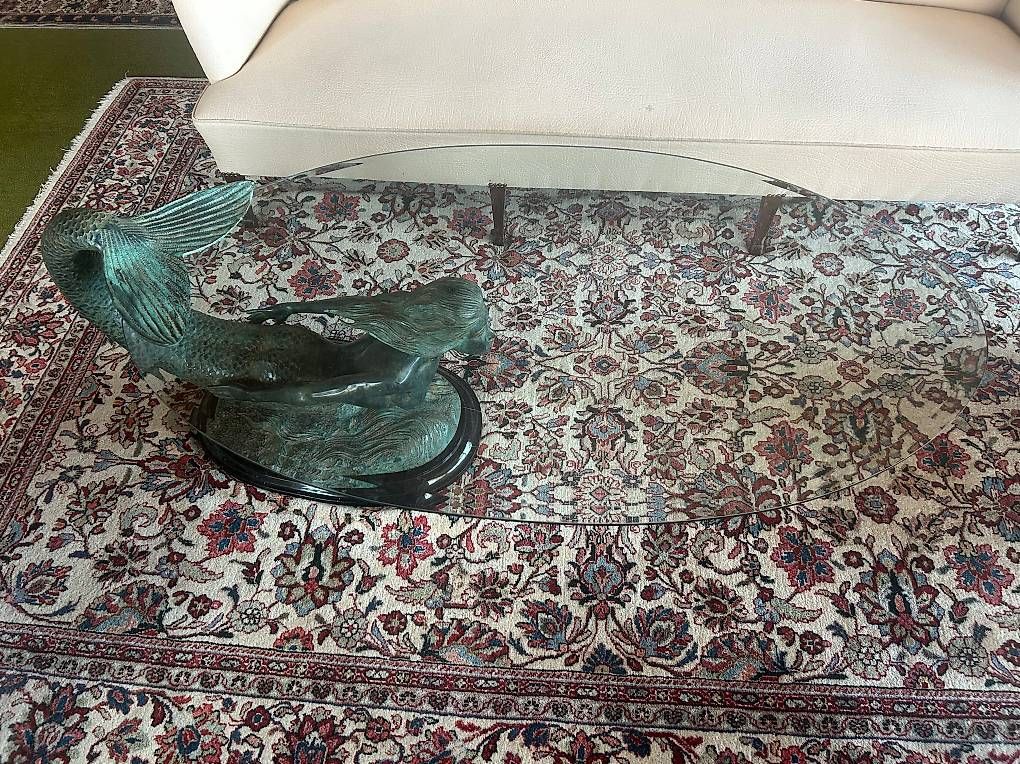 Tavoli: Table basse en verre, pieds de sirène - unique, collection – Usato da Prilly venduto da Adri_61 3