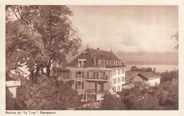 Hermance   GE  -   Maison de " la Tour "      en 1946