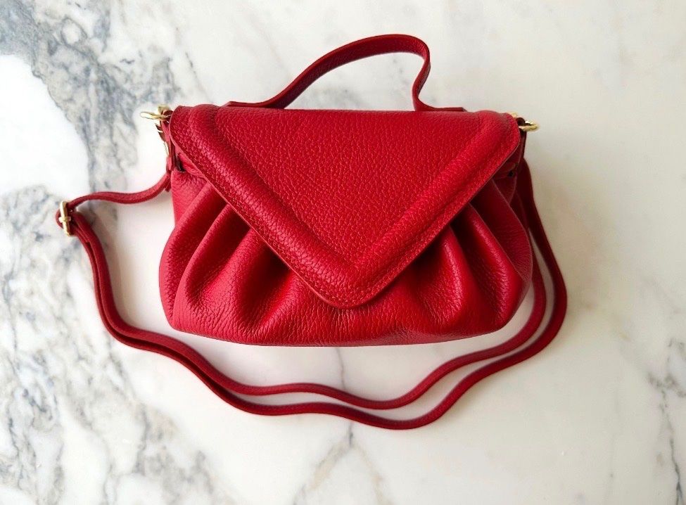 Borse da donna: Crossbody Envelope Leder Tasche rot – Nuovo (secondo la descrizione) da Thal venduto da Mary_lou