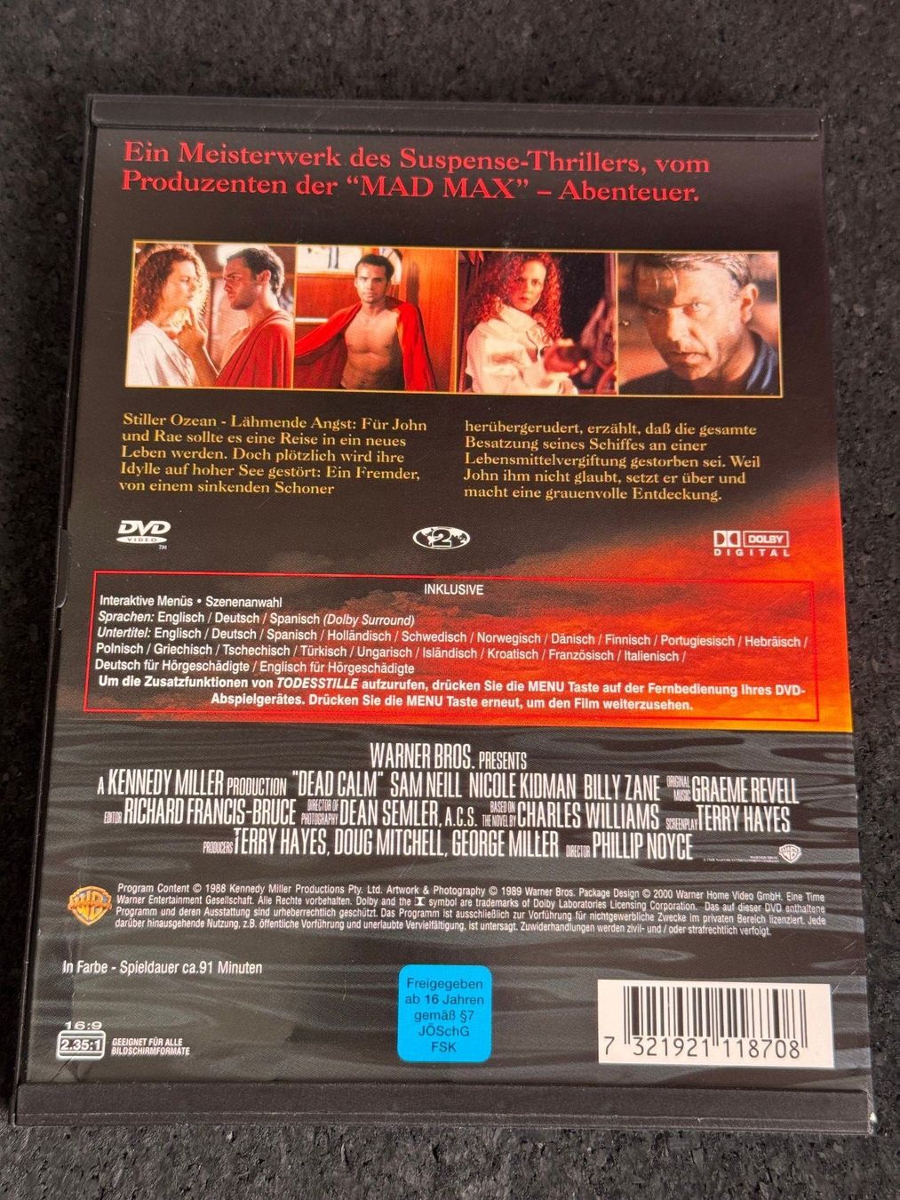 Tutti i DVDs: TODESSTILLE "Eine Reise ins Grauen" DVD EN/DE/SP – Usato da Fribourg venduto da tschjoly 1