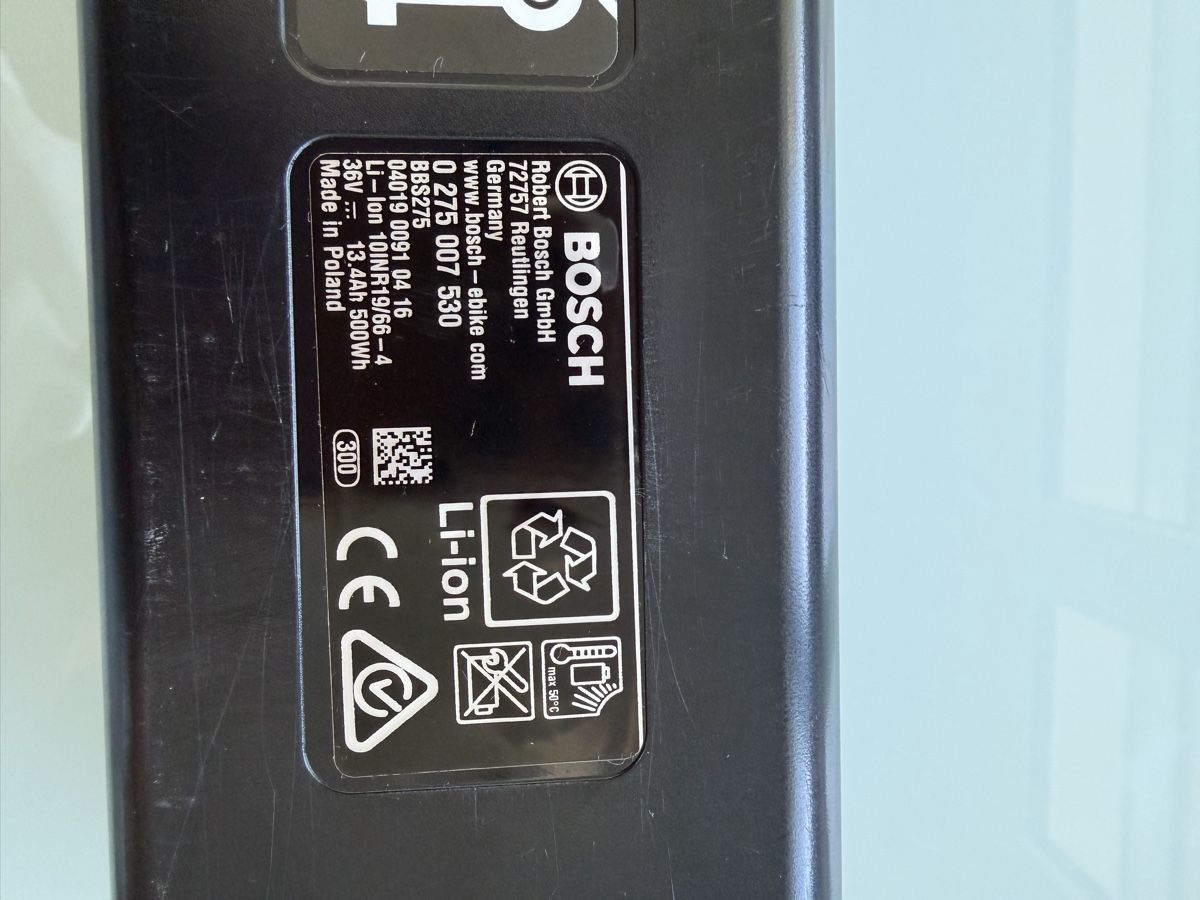 Bosch Batterie: Bosch Powerpack 500 Ebike Akku – Usato da Bern venduto da ser_7vtn 2