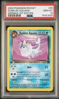 PSA 10 Dunkles Aquana Team Rocket 1.Edition 45/82 Deutsch