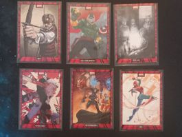 Marvel Anthology Panini 6 CANVAS Cards - Hulk, Wolverine