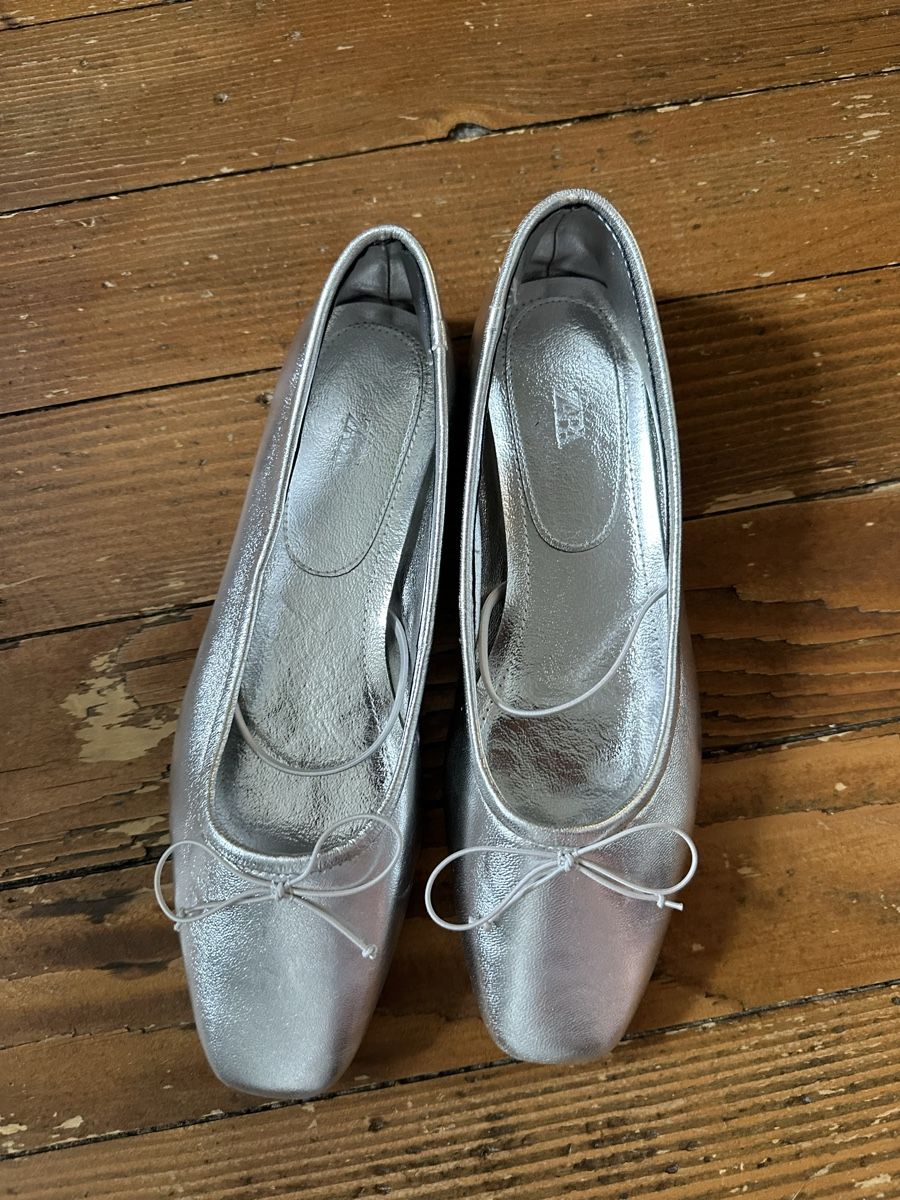 Zara Scarpe da donna: Ballerinas ZARA Silber Grösse 39 – Nuovo (secondo la descrizione) da Schaffhausen venduto da NellyE 3