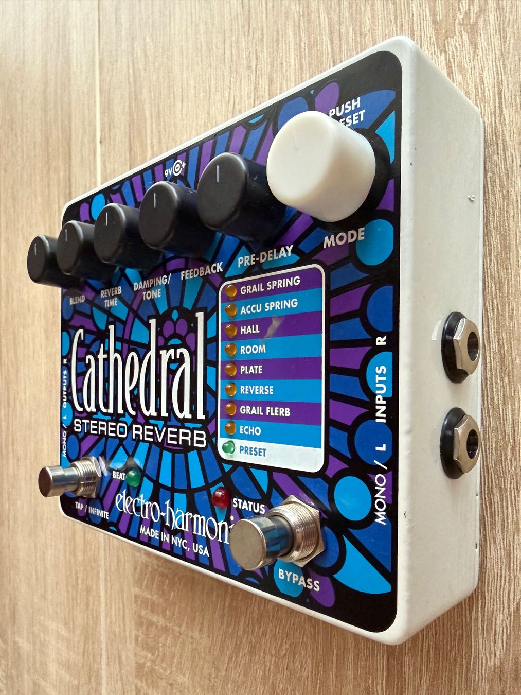 Electro-Harmonix Strumenti musicali: ELECTRO-HARMONIX CATHEDRAL STEREO REVERB & PRE-DELAY RARE! – Nuovo (secondo la descrizione) da Sion venduto da Hobby-mania 4