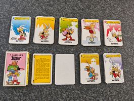 Asterix 7 Familles Kartenspiel, komplett, Vintage!