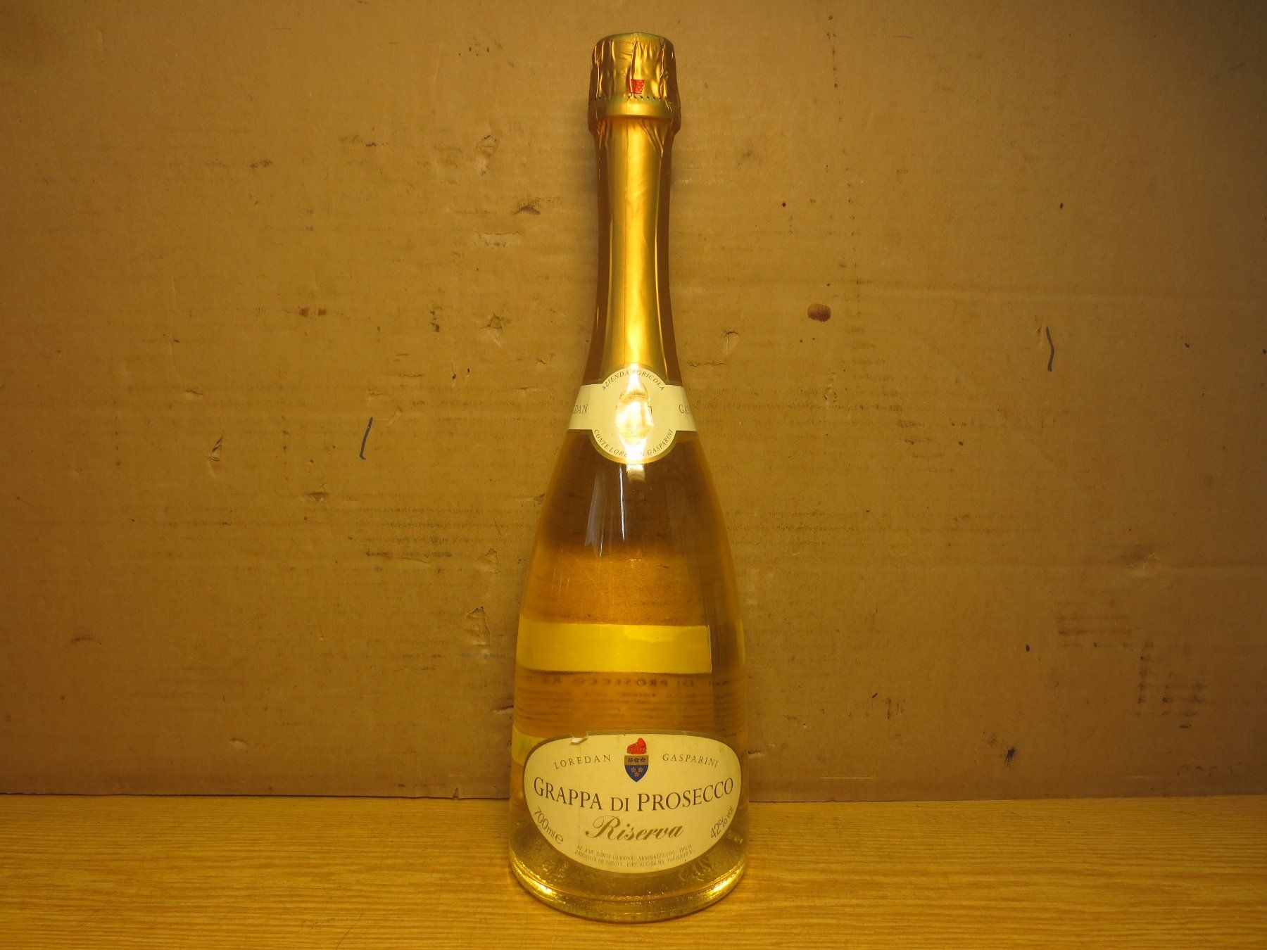 Bevande alcoliche: Grappa di Prosecco, Gasparini. 42 Vol. 70cl. – Nuovo (secondo la descrizione) da Schöftland venduto da Topdeal4