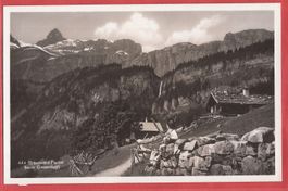 Braunwald - Partie beim Gieseneggli - Fotokarte ca. 1930