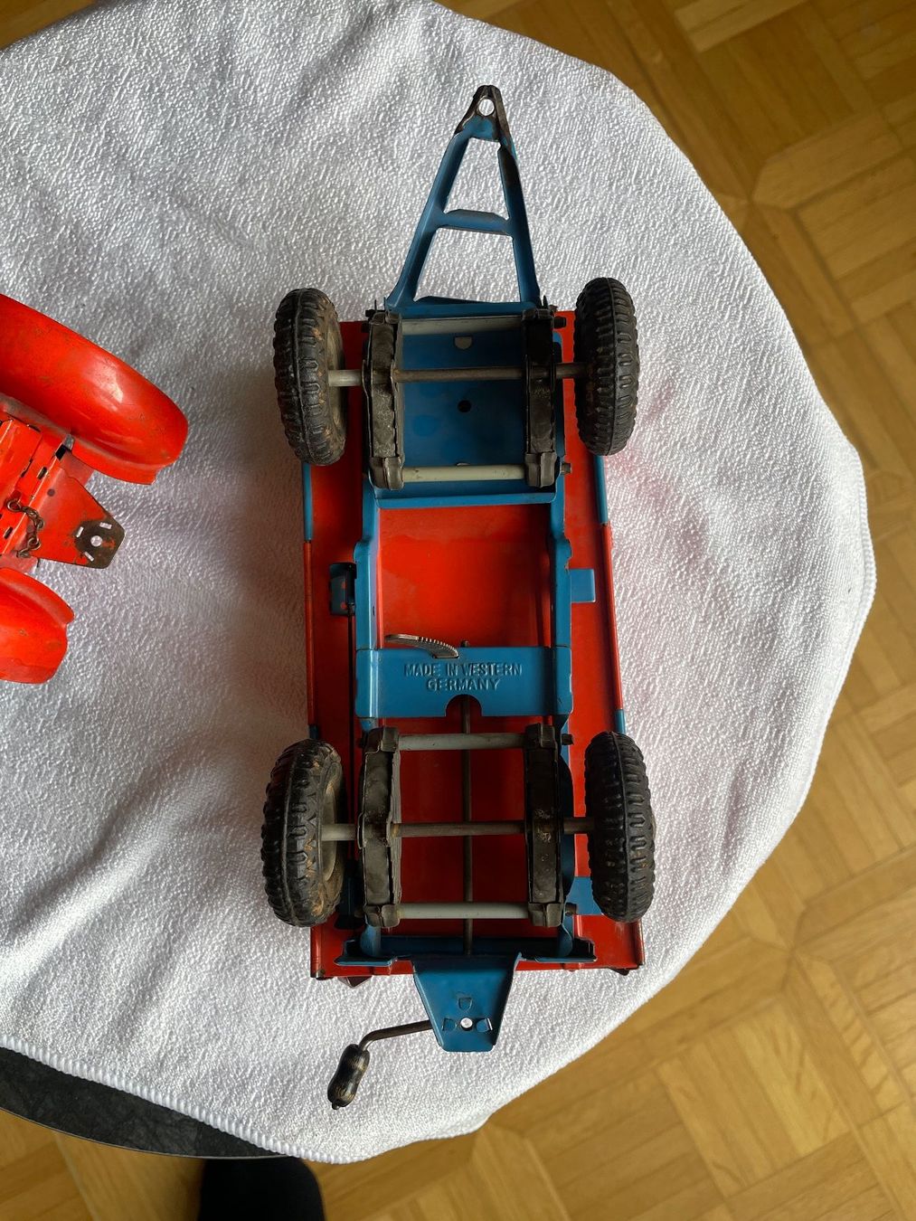 Gama Giocattoli: Gama Funken-Traktor mit Anhänger – Usato da Zell ZH venduto da pascho01 4