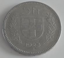 5 Franken 1923 — Seltene Sammlermünze für Numismatiker