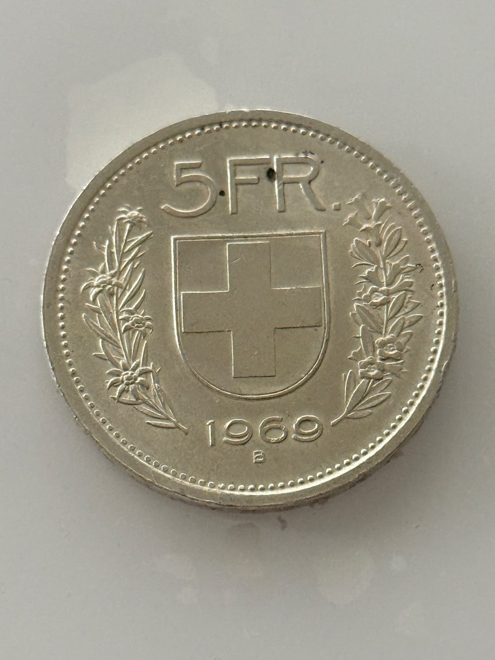 Tutti le monete: 5 Franken 1969  Silber – Usato da Wallisellen venduto da SWISS_SILVER1