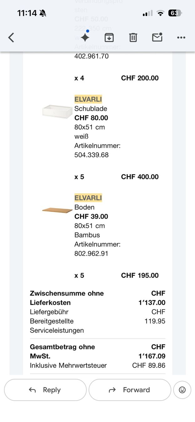 Armadi: Elvarli IKEA Schrank – Usato da Horgen venduto da jdboon 2