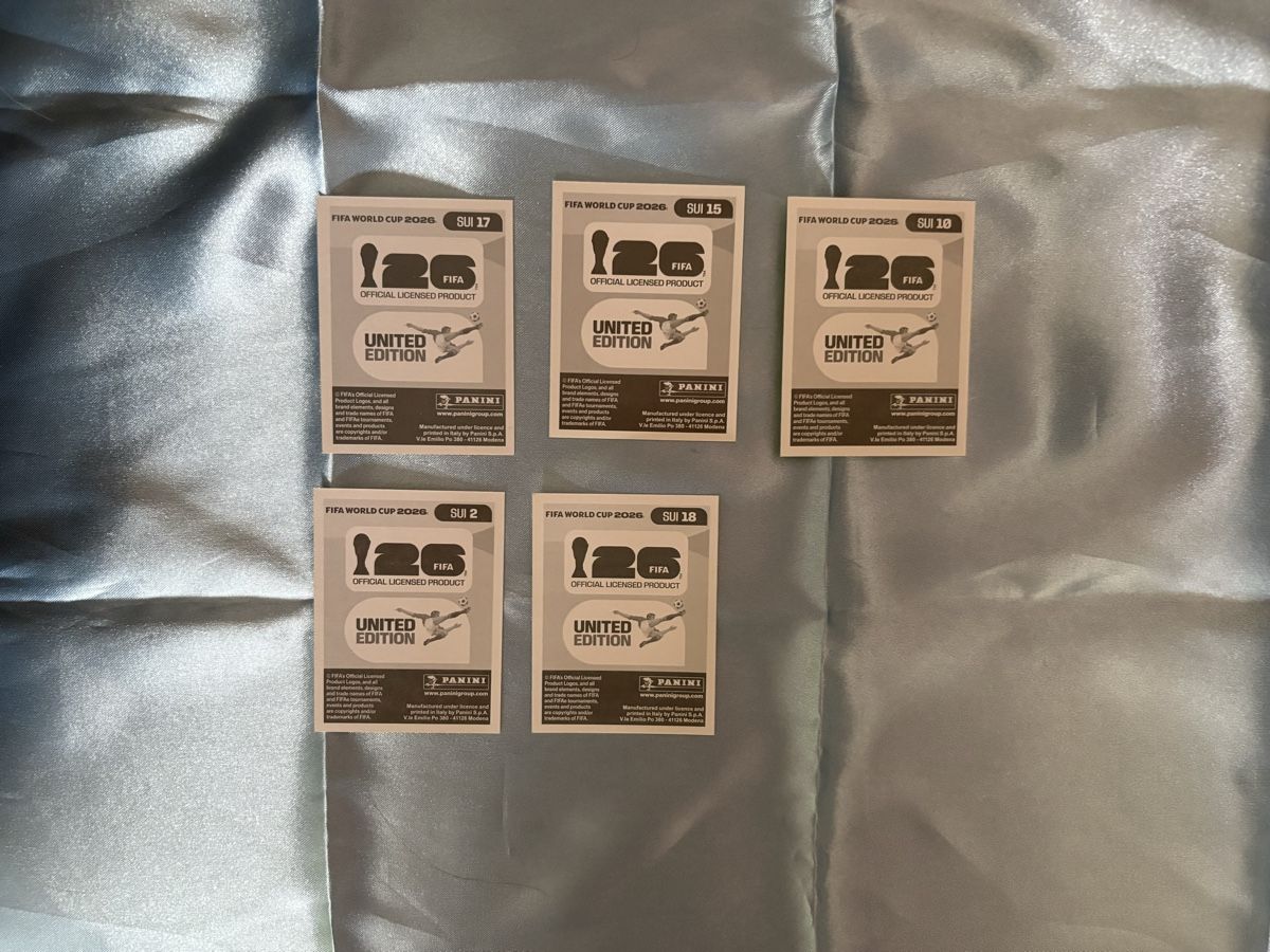 Panini Carte collezionabili: Schweiz Panini WM 2026 – Nuovo (secondo la descrizione) da Luzern venduto da jas_bd2h 1