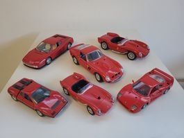 Ferrari Modellauto 1/18 und 1/24 von Burago