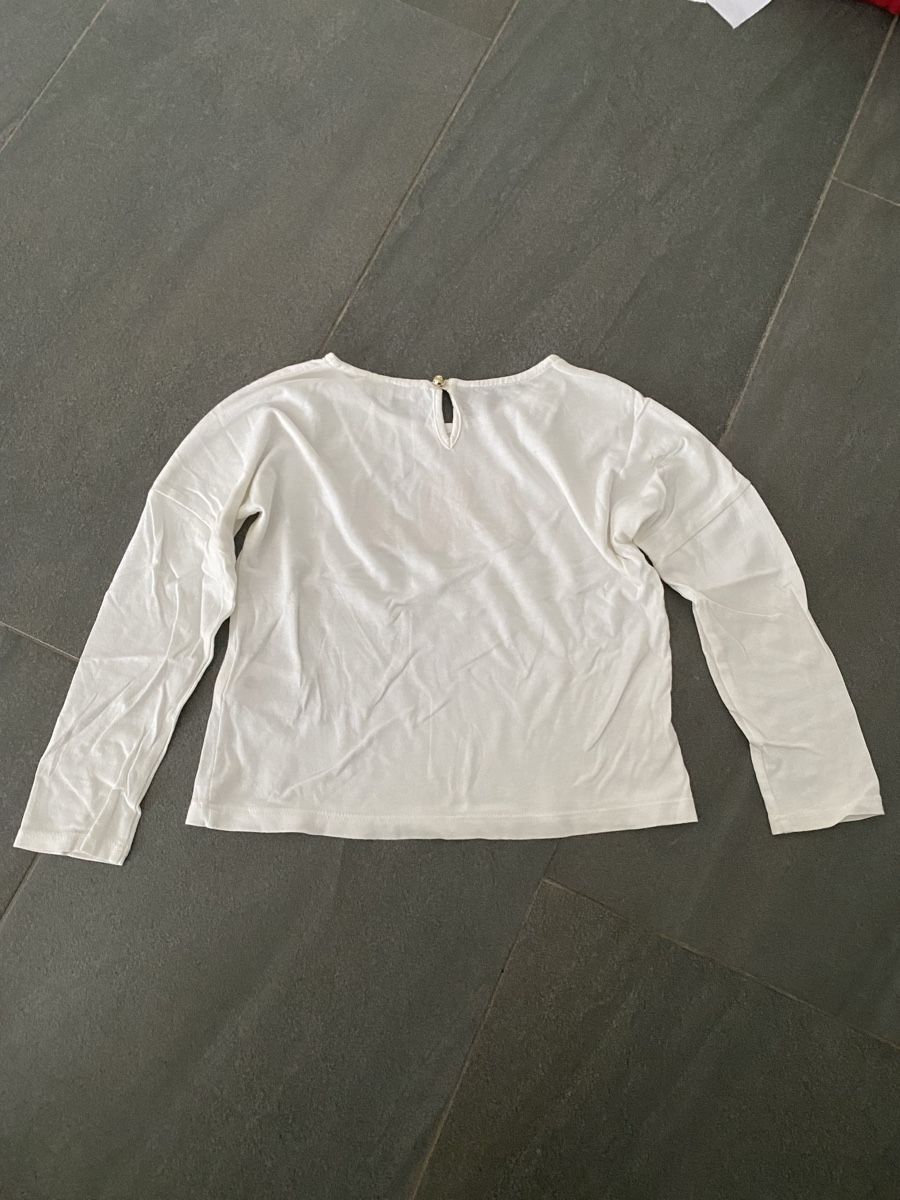 Chloé Camicette, T-shirt & Top: Manches longues Chloé blanc taille 4 ans – Usato da Grenchen venduto da O.r.i.g. 1