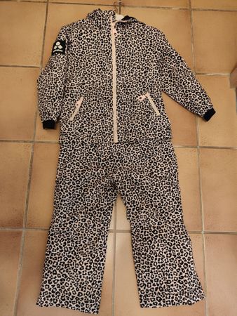 Oneskee Skianzug Leopardenmuster Grösse 122/134