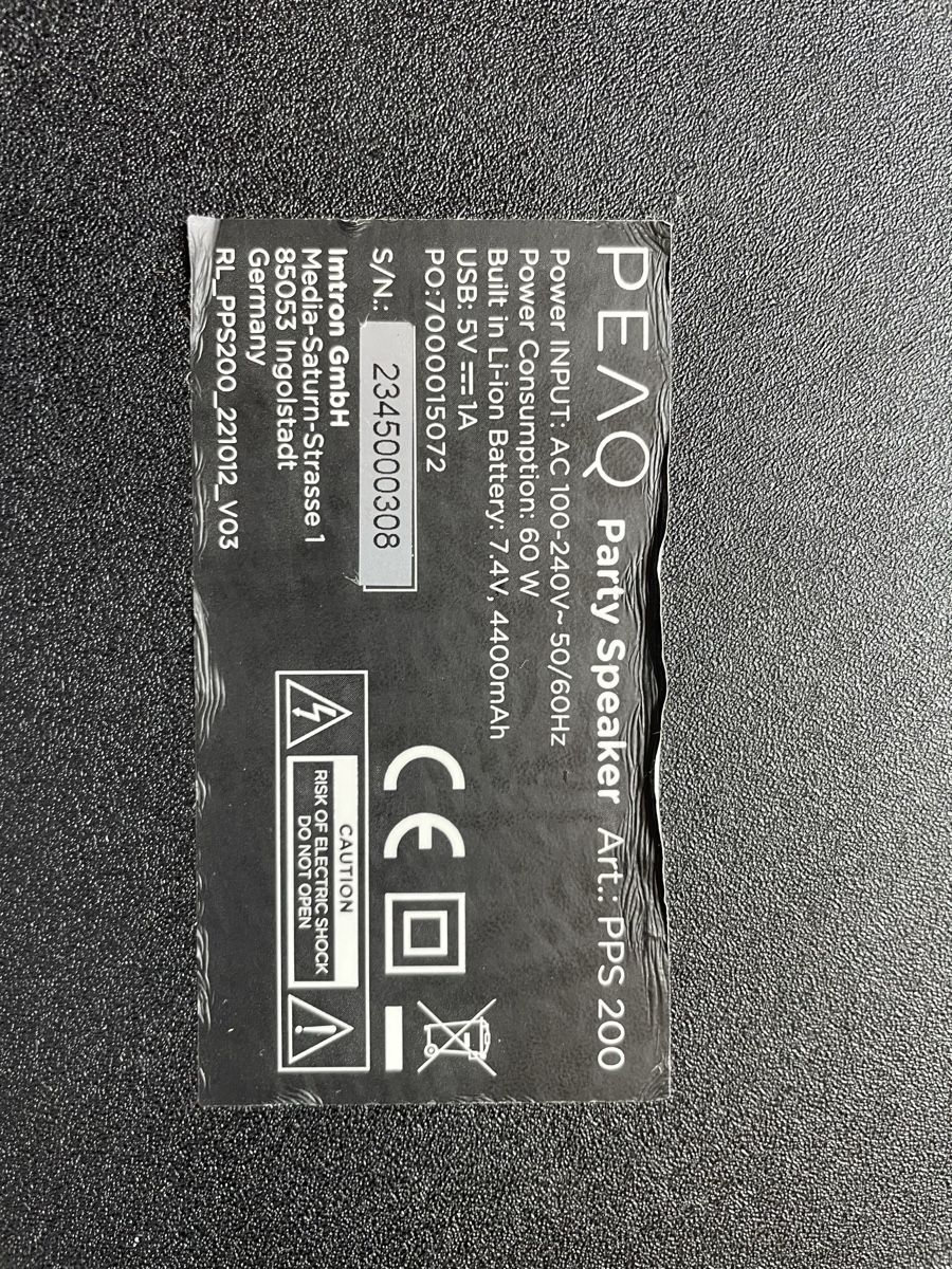 Peaq Casse acustiche: PEAQ PS 200 – Usato da Malans GR venduto da JIKU23 3