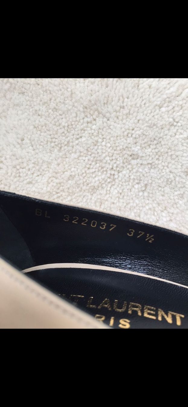 Scarpe da donna: SAINT LAURENT JANIS HEELS 37,5 – Nuovo e nell'imballaggio originale da RICHTERSWIL venduto da mftjt63 6