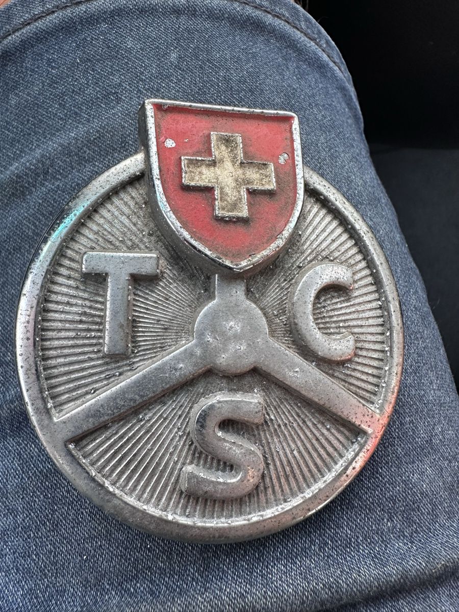 TCS Placchette & Badge: Altes TCS Autoemblem – Usato da Starrkirch-Wil venduto da charlywatson 2