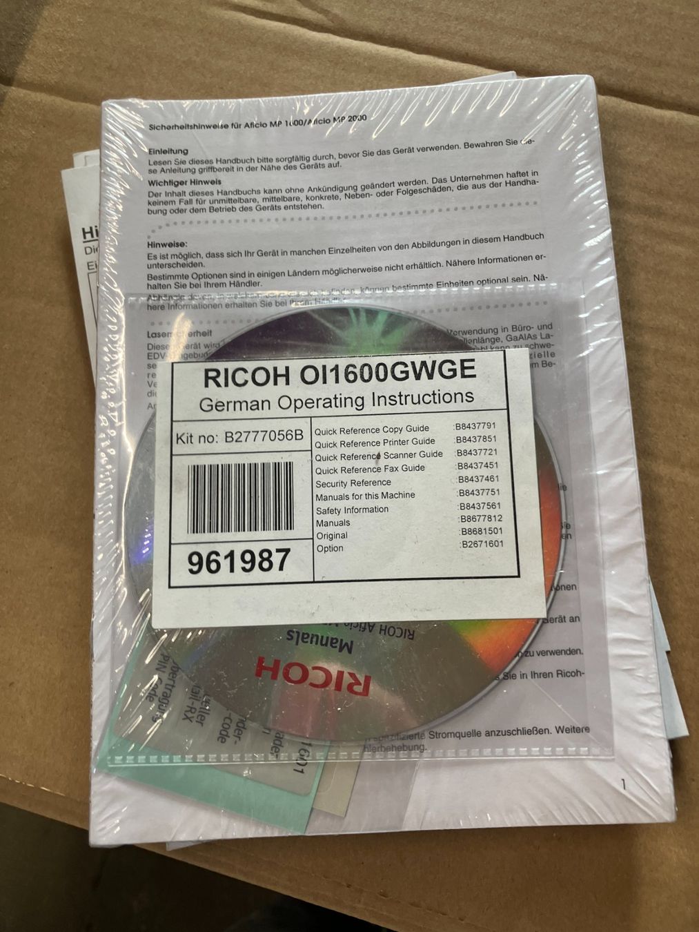 Ricoh Fotokopierer: Kopierer Ricoh MP 2000 – Gebraucht aus Olten von Andi036 3