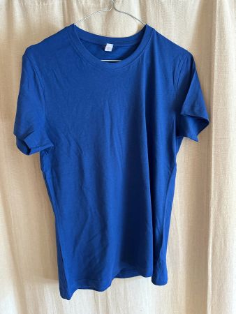 Mehrere Clique T-Shirt, Blau - Top Zustand! Baumwolle