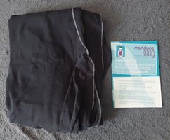 Manduca Sling Tragetuch schwarz inkl. Anleitung 