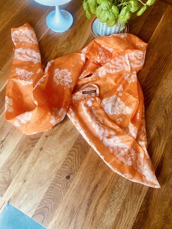 🧜‍♀️ wunderschönes Foulard aus Seide aus Indien 🇮🇳 