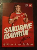 Sandrine Mauron - handsigniert SFV Karte  ⚽🇨🇭🇨🇭