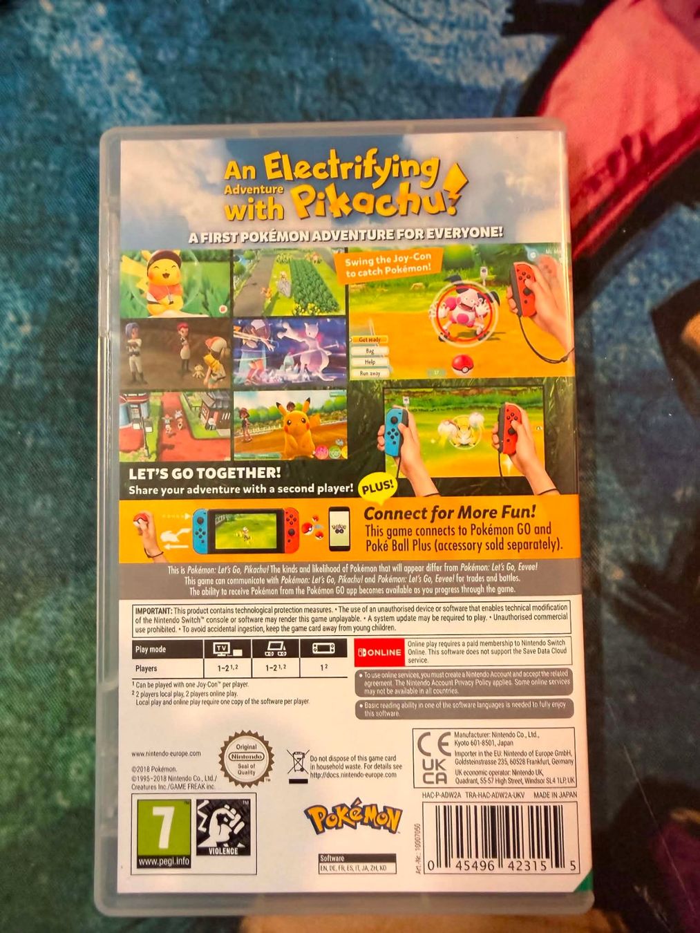 Nintendo Giochi: Pokémon Let's Go Pikachu Nintendo Switch – Usato da Giubiasco venduto da Ticinerd 1