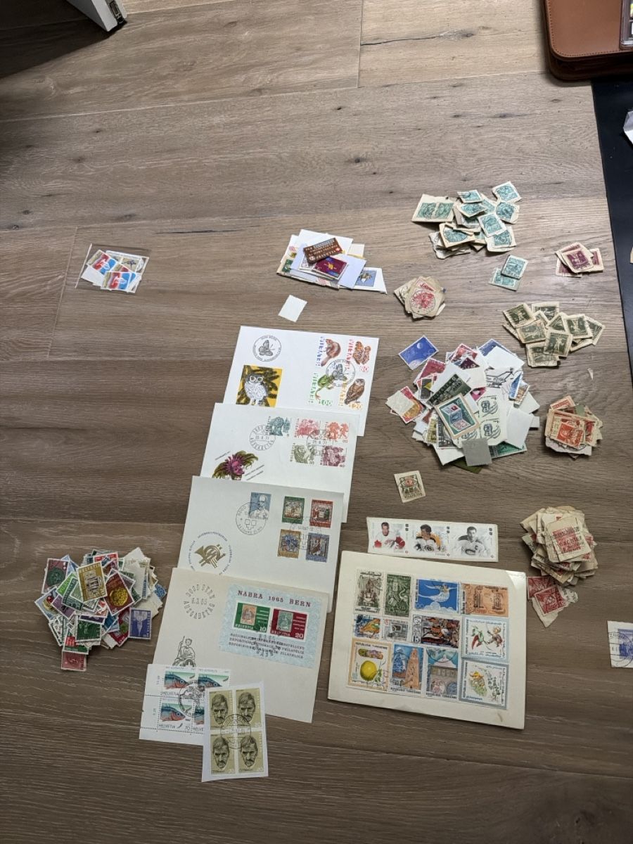 Alle Briefmarken: Alte Briefmarken – Gebraucht aus Winterthur von Baggio2