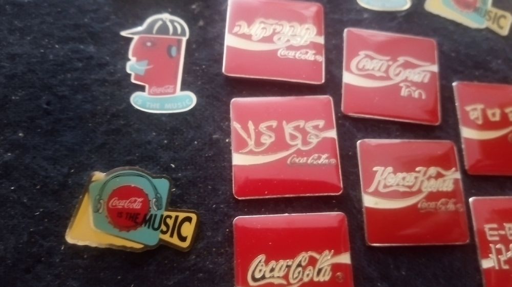 Coca-Cola Plaketten & Abzeichen: Coca-Cola Pins, seltene Sammlung, diverse Länder, Top! – Gebraucht aus Belp von Guadalupe84 4
