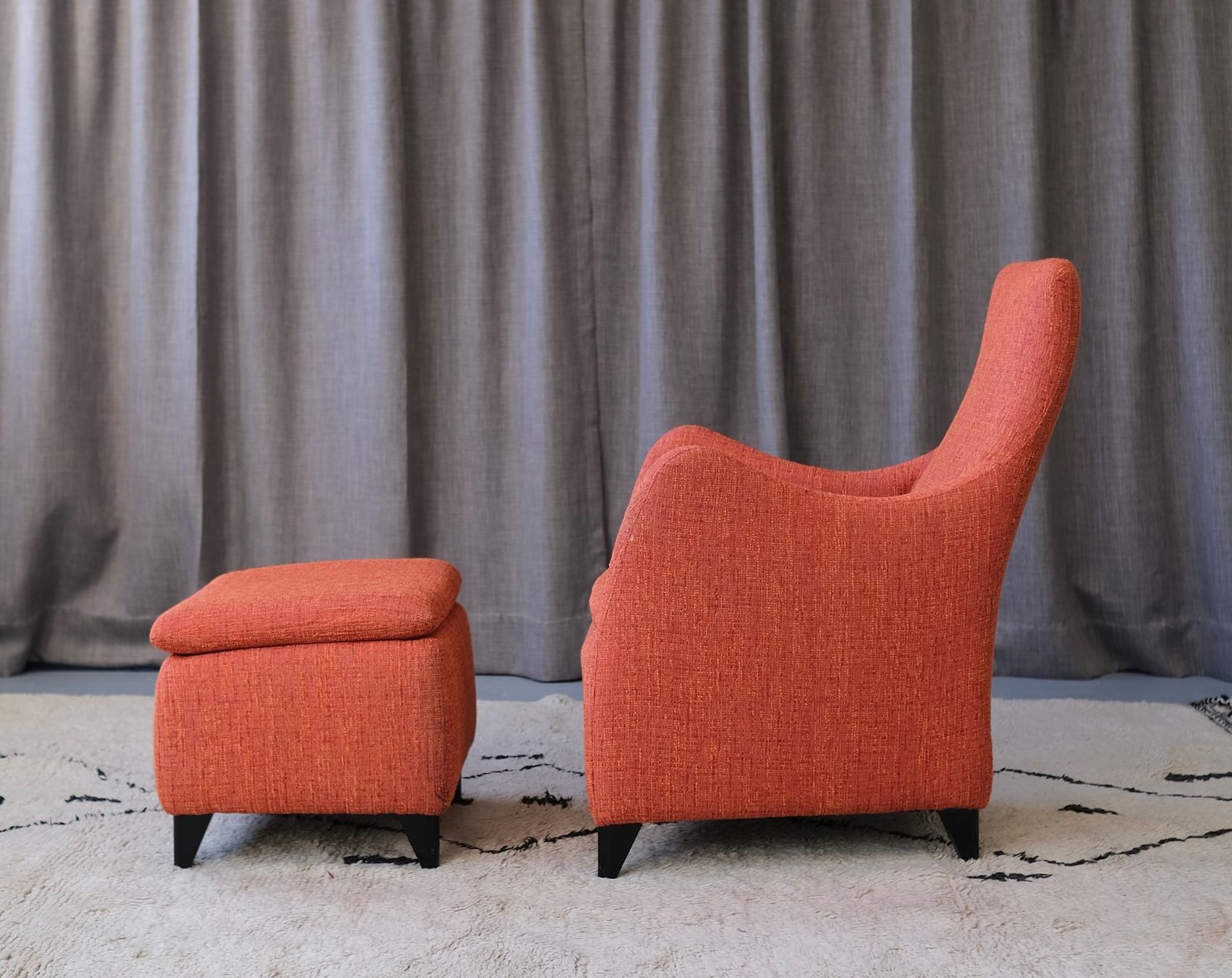 Poltrone: Sessel Senta & Hocker von Witttmann – Usato da Bern venduto da Zmodern_CON 2