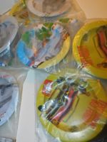 Aschenbecher Neu - 9 neue Blech Ascher im 50er Stil