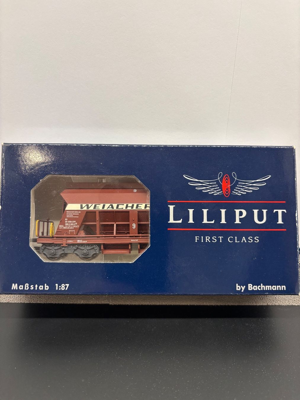Liliput Modelleisenbahnen: LILIPUT SBB Kieswagen "Weiacher" – Gebraucht aus Interlaken von rigoberto0