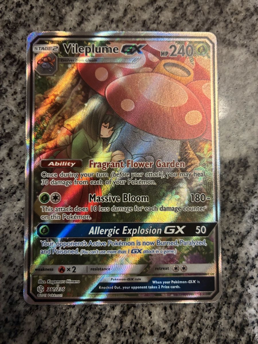 Pokémon Carte collezionabili: Vileplume GX – Usato da Egg b. Zürich venduto da syrom
