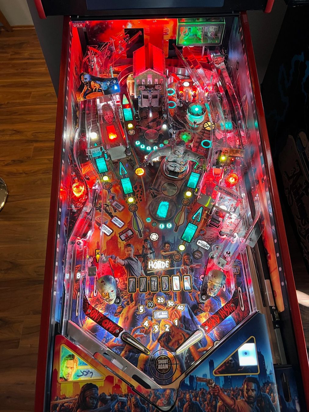 Stern Pinball Flipperkästen: Flipper WALKING DEAD remastered Limited Edition Stern – Neu (gemäss Beschreibung) aus Thalwil von Gloorch 2