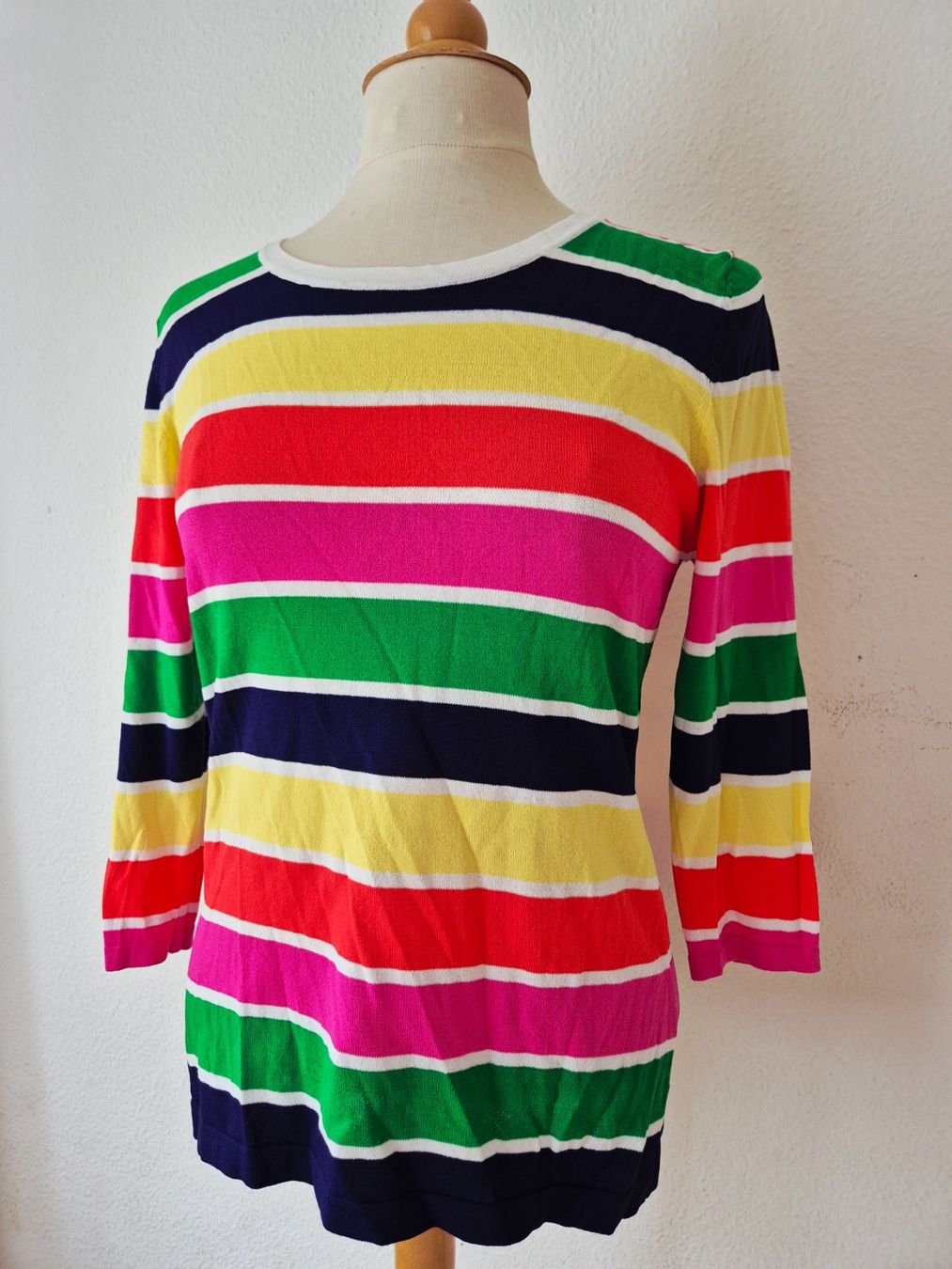 Maglioni & Felpe: PULLOVER PULLI PUNTO ROMA S 36 BUNT GESTREIFT,  TOP – Usato da Elsau venduto da the-colorful-side 2