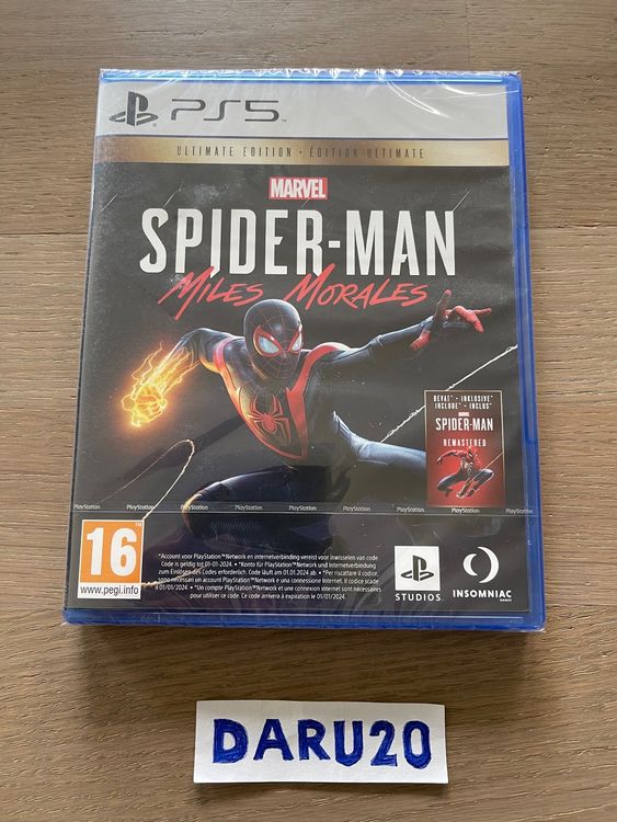 Spider-Man: Miles Morales - Ultimate Edition (Neu und originalverpackt ...