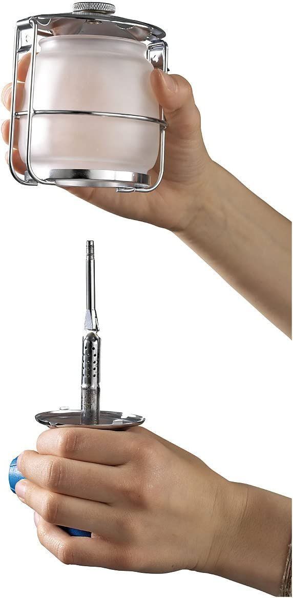 Lampade: Gaslampe Aufsatz Gaskartuschen Lampe Notfall Preper Camping – Nuovo e nell'imballaggio originale da Hundwil venduto da Stallone5 2