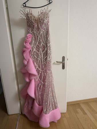 Abendkleid Pink 