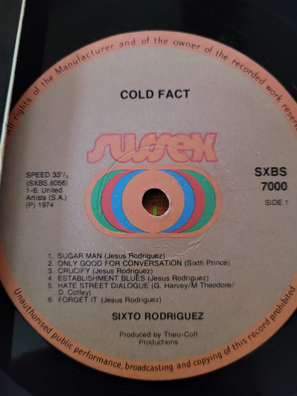 Dischi in vinile: Kult LP originale - Rodriguez Cold Fact - Erstpressung – Usato da Amlikon-Bissegg venduto da rau_zys2 1