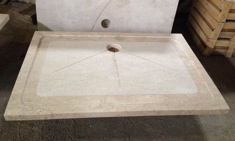 Docce: Duschwanne Marmor Stein Duschplatte Duschtasse – Nuovo e nell'imballaggio originale da Daisendorf venduto da Wohn-Kult 2