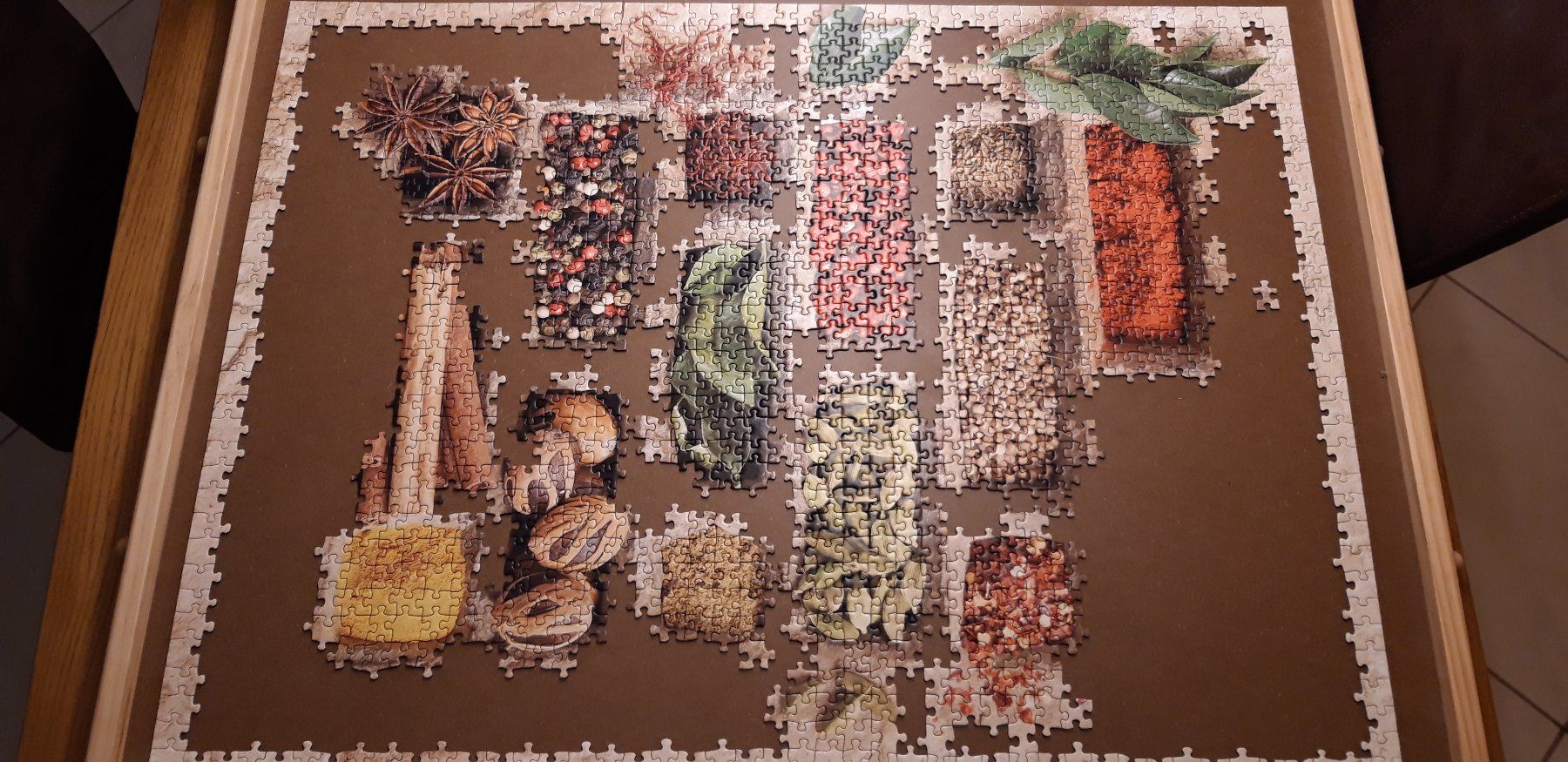 Ravensburger Puzzles: Puzzle Gewürze 1500Teile – Gebraucht aus Gossau SG von Urscmitt 1