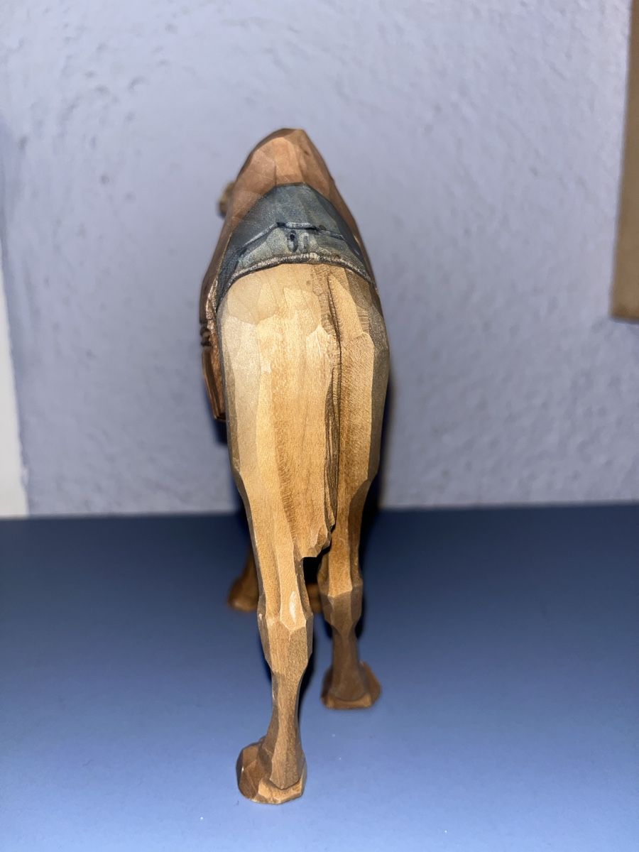 Figuren: Dromedar mit Decke  Huggler Brienz Krippenfiguren – Gebraucht aus Wohlen b. Bern von Ricarda_2000 3