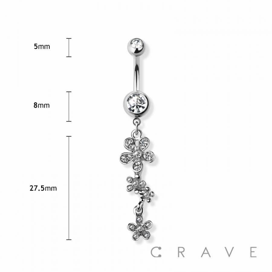 Bijoux piercing: Bauchnabelpiercing mit Margerite Blumen – Neuf avec emballage d'origine à Döttingen par Orangeroad 1