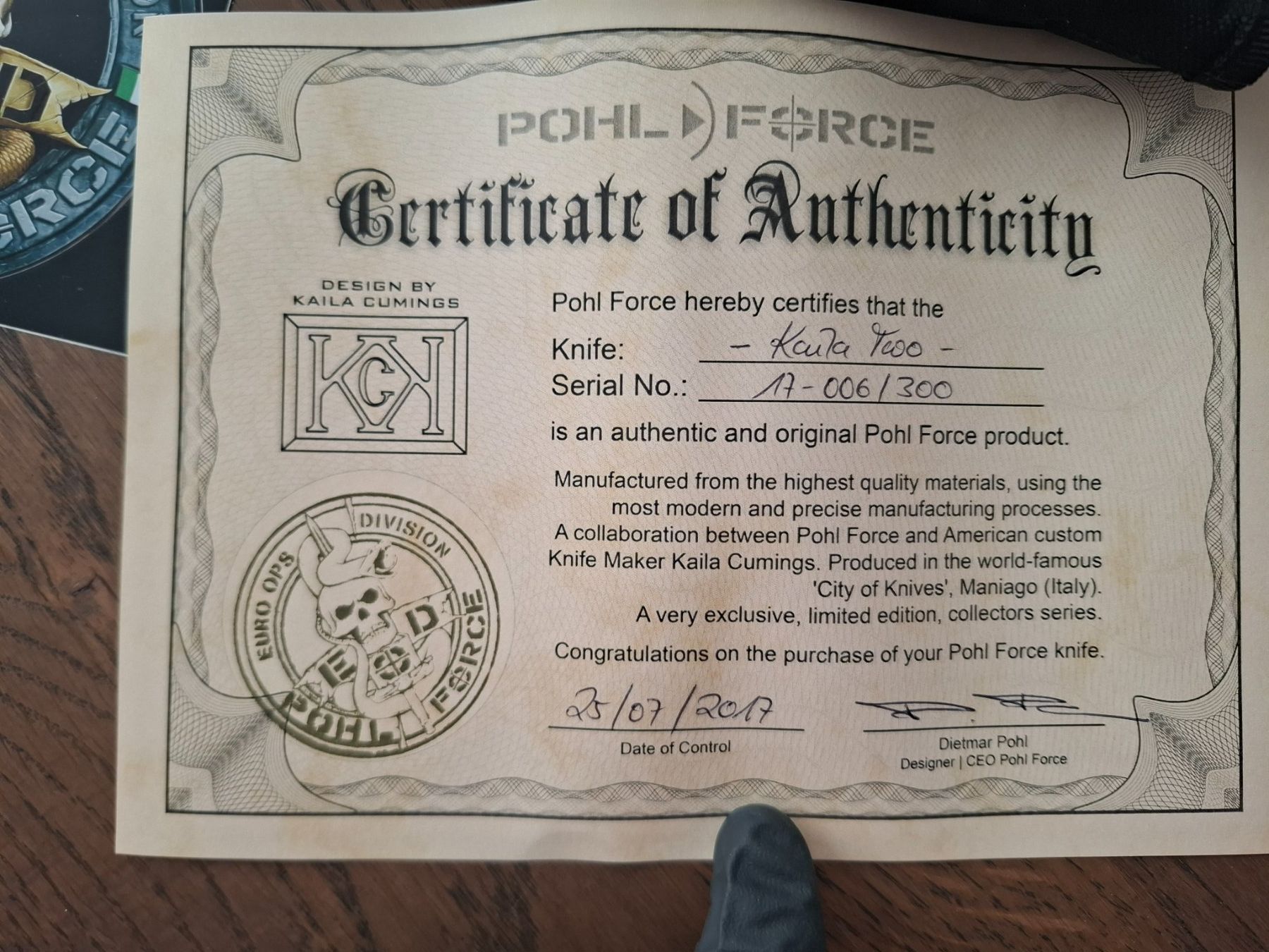 Accessori: Pohl Force Kaila Two – Nuovo e nell'imballaggio originale da Rebstein venduto da Offerle 1