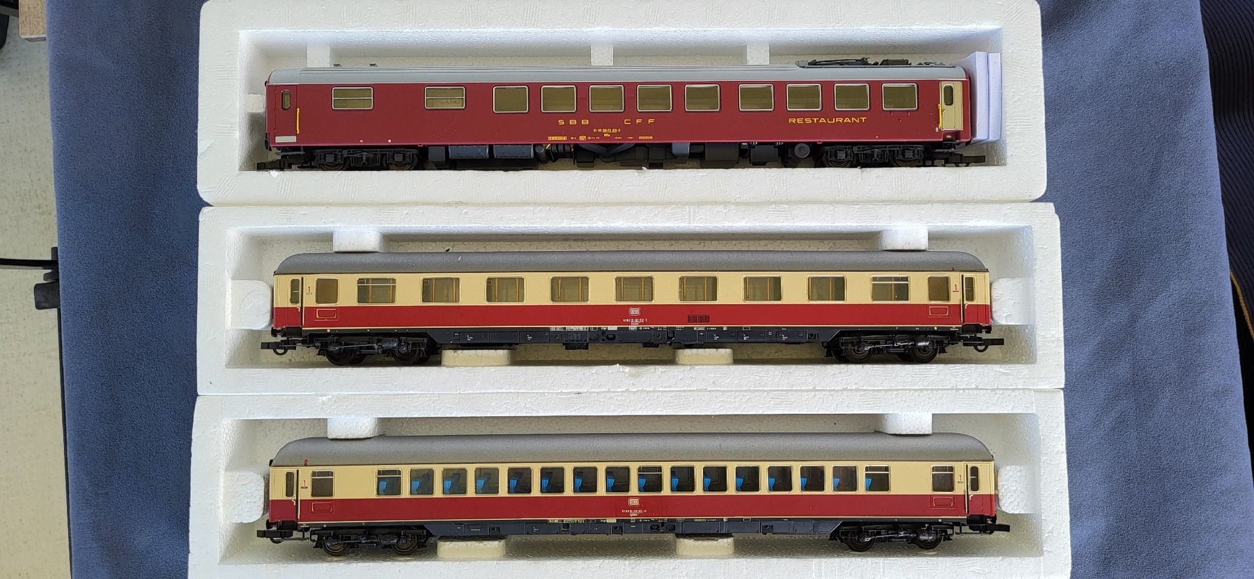 Modellini di ferrovie: TEE Bavaria – Usato da Muttenz venduto da Treno21