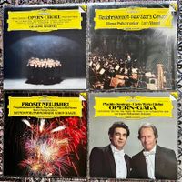 4 LPs Set DGG DIGITAL Sinopoli Domingo TOP ZUSTAND